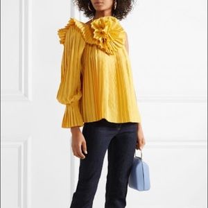 Rosie Assoulin Marigold Psychlone Top blouse